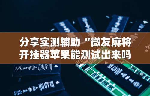 分享实测辅助“微友麻将开挂器苹果能测试出来吗”详细分享装挂步骤教程