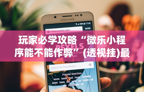 内幕揭晓“手机上打麻将必胜软件多少钱”开挂辅助教程
