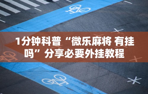 辅助开挂工具“微乐游戏到底有没有挂”附透视挂详细教程 