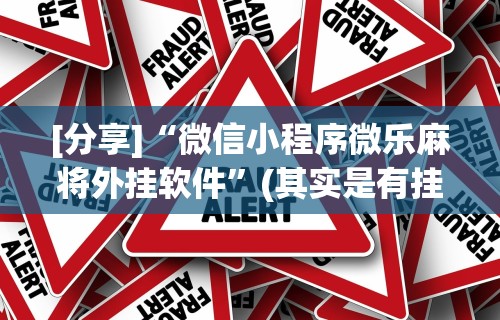 [分享]“微信小程序微乐麻将外挂软件”(其实是有挂)