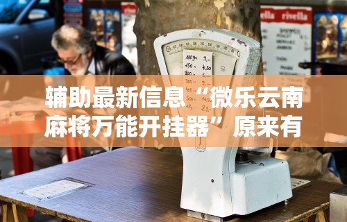 推荐一款“微乐麻将助赢神器下载安装”(详细透视教程)