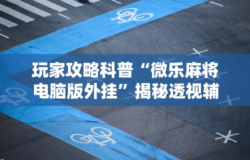 今日必看教程“禅游指尖四川麻将是不是有挂	”详细外挂透视辅助软件教程