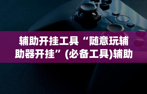 辅助开挂工具“随意玩辅助器开挂”(必备工具)辅助教学