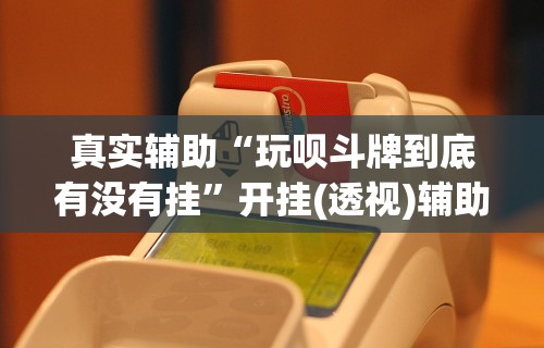 真实辅助“玩呗斗牌到底有没有挂	”开挂(透视)辅助教程