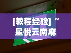 [教程经验]“星悦云南麻将开挂神器	”(太坑了果然有挂)