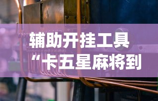 辅助开挂工具“卡五星麻将到底有没有挂透视辅助”(详细开挂教程)