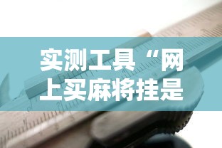 实测工具“网上买麻将挂是不是真的”通用版下载教程!