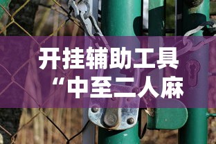 开挂辅助工具“中至二人麻将万能开挂器”开挂必胜方法