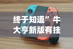 终于知道”牛大亨新版有挂吗?_游戏_玩家_工具