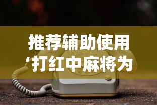 推荐辅助使用‘打红中麻将为什么老是输”附透视挂详细教程