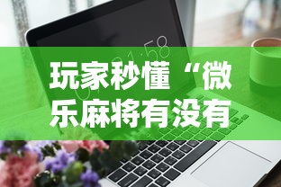 玩家秒懂“微乐麻将有没有技巧”开挂辅助软件教程