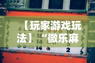 【玩家游戏玩法】“微乐麻将能不能买到挂”真实开挂技巧分享