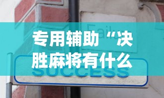专用辅助“决胜麻将有什么技巧吗	”开挂(透视)辅助神器