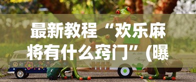 最新教程“欢乐麻将有什么窍门”(曝光透视必备猫腻)